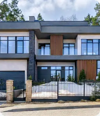 Частный дом в Сибири (80 м²)