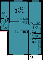Планировка - 3 фото - Умные Окна